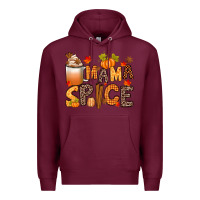 Burgundy mama spice Premium Hoodie - texasbilliewilder