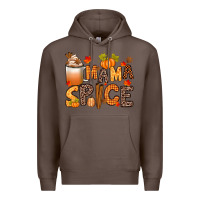 Coffee mama spice Premium Hoodie - texasbilliewilder