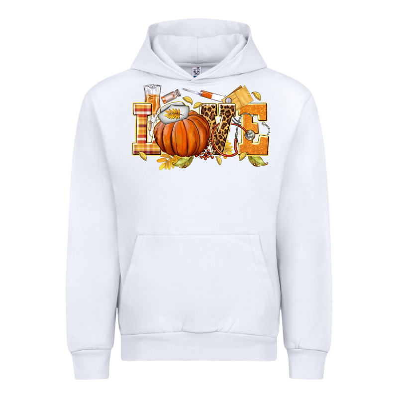 Love Nurse Fall Urban Hoodie by texasbilliewilder | Teevron