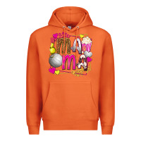 Carrot mama volleyball with popcorn Premium Hoodie - texasbilliewilder