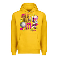 Lemon mama volleyball with popcorn Premium Hoodie - texasbilliewilder