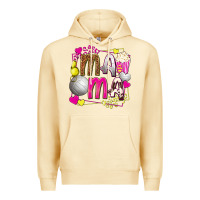 Pina Colada mama volleyball with popcorn Premium Hoodie - texasbilliewilder