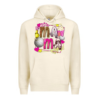 Tofu mama volleyball with popcorn Premium Hoodie - texasbilliewilder