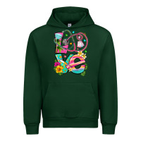 Forest Green love summer nurse Urban Hoodie - texasbilliewilder