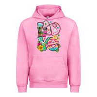 Fuchsia Pink love summer nurse Urban Hoodie - texasbilliewilder