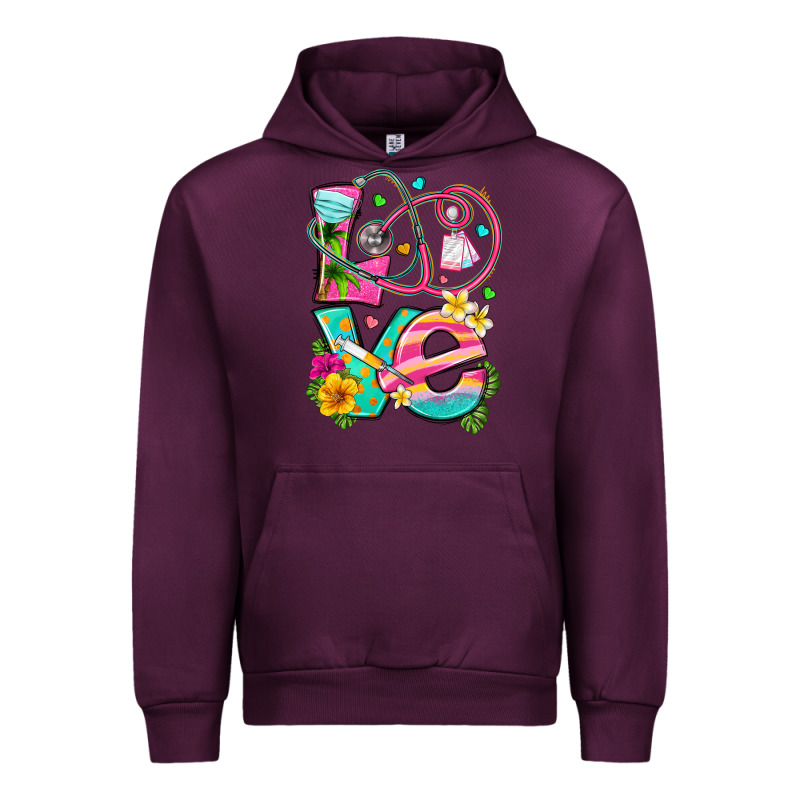 Love Summer Nurse Urban Hoodie by texasbilliewilder | Teevron