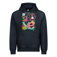 Navy love summer nurse Urban Hoodie - texasbilliewilder