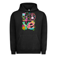 Pigment Black love summer nurse Urban Hoodie - texasbilliewilder