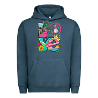 Pigment Midnight Navy love summer nurse Urban Hoodie - texasbilliewilder