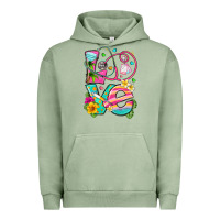 Pigment Oil Green love summer nurse Urban Hoodie - texasbilliewilder