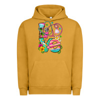 Pigment Peanut Butter love summer nurse Urban Hoodie - texasbilliewilder