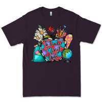 Plum to teacher is to first love Premium Tee - CowhideDigitalArt