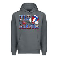 Rock tis' the season volleyball Premium Hoodie - Zillion Design Studio