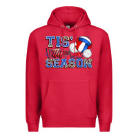 Cardinal tis' the season volleyball Premium Hoodie - Zillion Design Studio