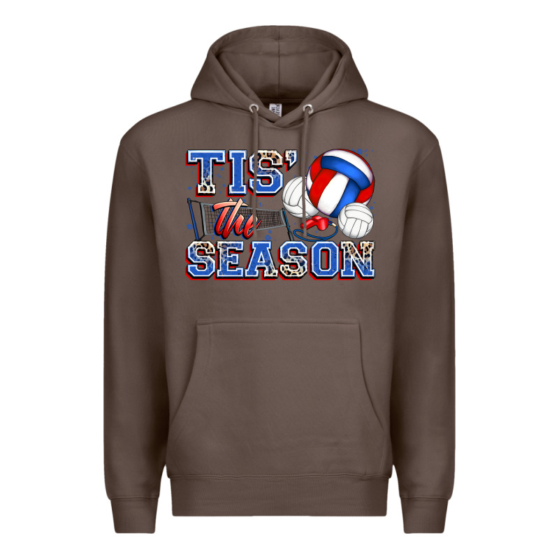 Tis' The Season Volleyball Premium Hoodie by Zillion Design Studio | Teevron