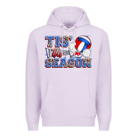 Lilac tis' the season volleyball Premium Hoodie - Zillion Design Studio