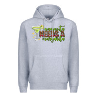 Heather Grey mamacita needs a margarita mothers day Premium Hoodie - texasbilliewilder