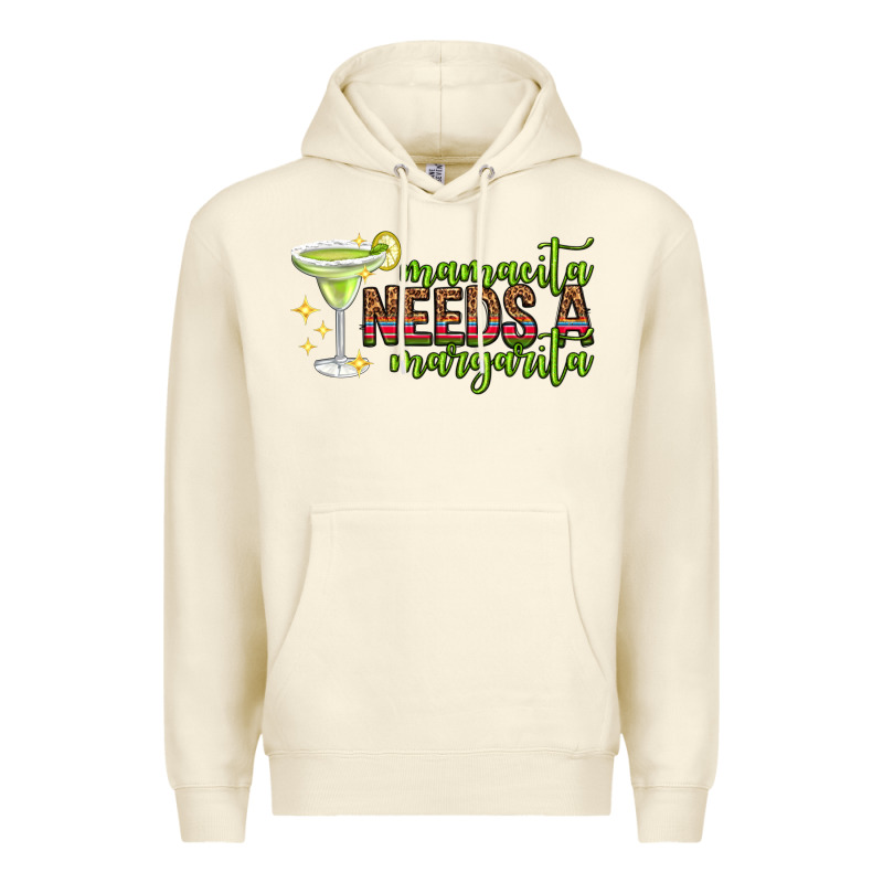 Mamacita Needs A Margarita Mothers Day Premium Hoodie by texasbilliewilder | Teevron