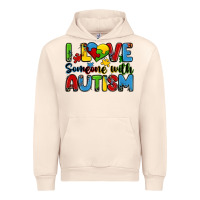 Sandshell i love someone with autism Urban Hoodie - Zillion Design Studio