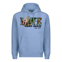 Colony Blue love came down holy family Premium Hoodie - RanaPortraitStore