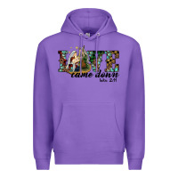 Purple love came down holy family Premium Hoodie - RanaPortraitStore