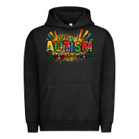 Pigment Black autism accept understand love Urban Hoodie - Zillion Design Studio