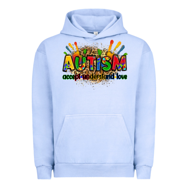 Autism Accept Understand Love Urban Hoodie by Zillion Design Studio | Teevron