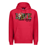 Cardinal love came down holy family Premium Hoodie - RanaPortraitStore