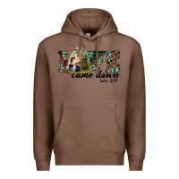Chestnut love came down holy family Premium Hoodie - RanaPortraitStore