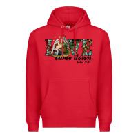 Red love came down holy family Premium Hoodie - RanaPortraitStore