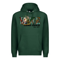 Sports Green love came down holy family Premium Hoodie - RanaPortraitStore