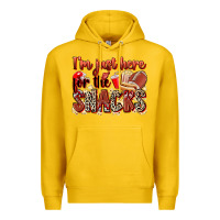 Lemon i'm just here for the snacks american football Premium Hoodie - Zillion Design Studio