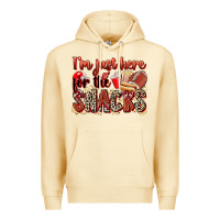 Pina Colada i'm just here for the snacks american football Premium Hoodie - Zillion Design Studio