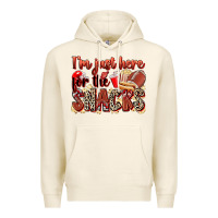 Tofu i'm just here for the snacks american football Premium Hoodie - Zillion Design Studio