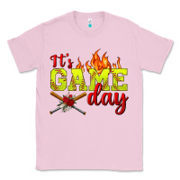 Bubblegum Pink It's Game Day Softball Classic Tee - BundleAndBundleShop