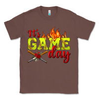 Chestnut It's Game Day Softball Classic Tee - BundleAndBundleShop
