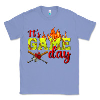 Colony Blue It's Game Day Softball Classic Tee - BundleAndBundleShop