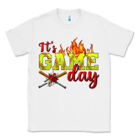 White It's Game Day Softball Classic Tee - BundleAndBundleShop