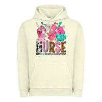 Pigment Pistachio nurse coffee scrubs rubber gloves Urban Hoodie - texasbilliewilder