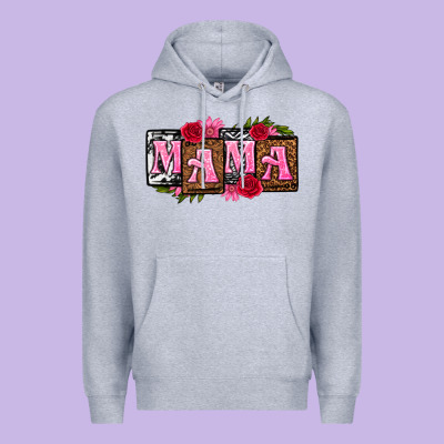 Mama With License Letters Mothers Day Premium Hoodie Designed By Texasbilliewilder