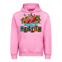 Fuchsia Pink mental health Urban Hoodie - texasbilliewilder
