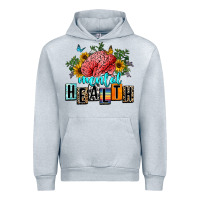 Heather Grey mental health Urban Hoodie - texasbilliewilder