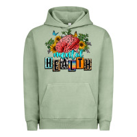 Pigment Oil Green mental health Urban Hoodie - texasbilliewilder