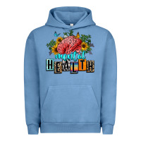 Pigment Pebble Blue mental health Urban Hoodie - texasbilliewilder