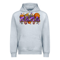 Heather Grey mama basketball Urban Hoodie - Zillion Design Studio