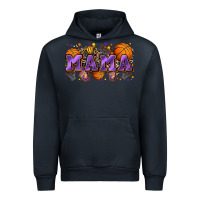 Navy mama basketball Urban Hoodie - Zillion Design Studio