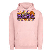 Pigment Salmon mama basketball Urban Hoodie - Zillion Design Studio
