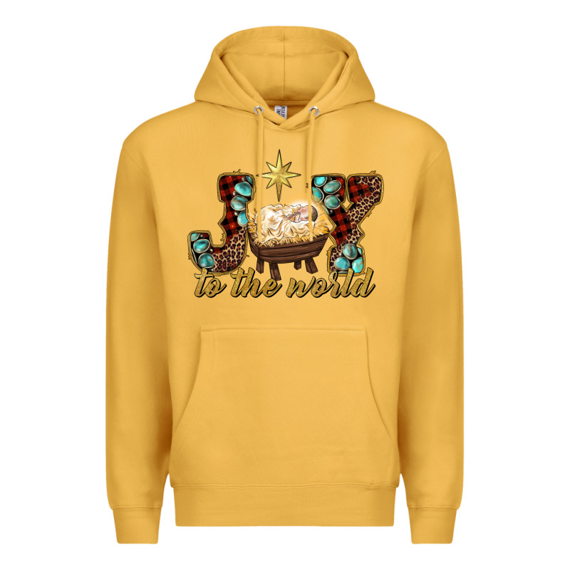 Joy To The World Premium Hoodie by RanaPortraitStore | Teevron