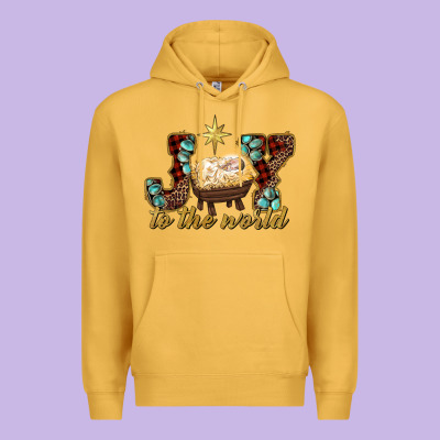 Joy To The World Premium Hoodie Designed By Ranaportraitstore