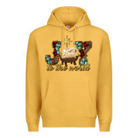 Mustard joy to the world Premium Hoodie - RanaPortraitStore